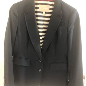 BANANA REPUBLIC NAVY BLAZER WOMEN'S SIZE 8 LIGHTWEIGHT CLASSIC COAT